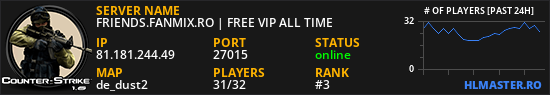 FRIENDS.FANMIX.RO | FREE VIP ALL TIME