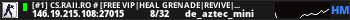 [#1] CS.RAII.RO # [FREE VIP|HEAL GRENADE|REVIVE|XP|LEVELS|MVP]