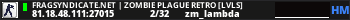 FRAGSYNDICATE.NET | ZOMBIE PLAGUE RETRO [LVLS]
