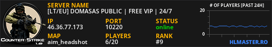 [LT/EU] DOMASAS PUBLIC | FREE VIP | 24/7