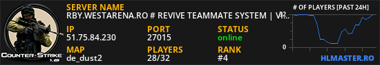 RBY.WESTARENA.RO # REVIVE TEAMMATE SYSTEM | VIP FREE