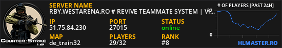 RBY.WESTARENA.RO # REVIVE TEAMMATE SYSTEM | VIP FREE